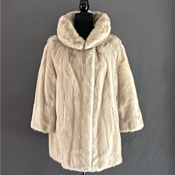 Tourmaline Mink Jacket